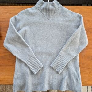 Everlane Heather Gray Knit Turtleneck
